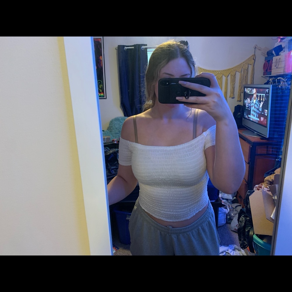 Off the shoulder top
